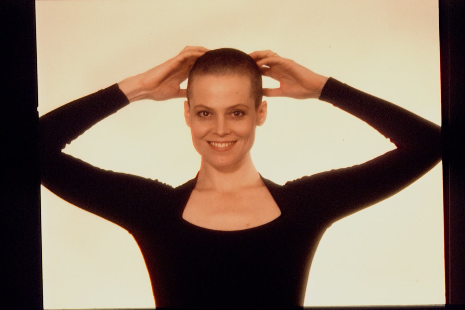 Sigourney Weaver’s Shaved Head