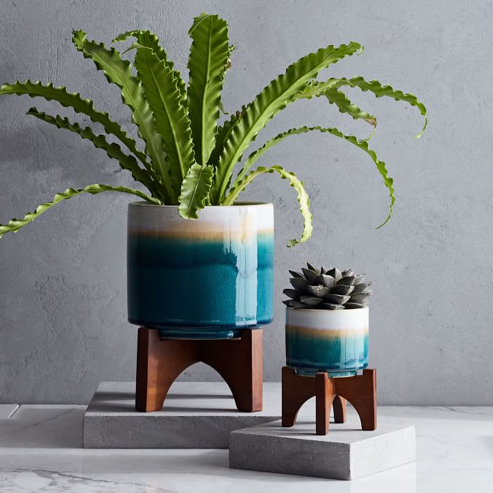 Tall Plant Stand and Planter - WorkOf