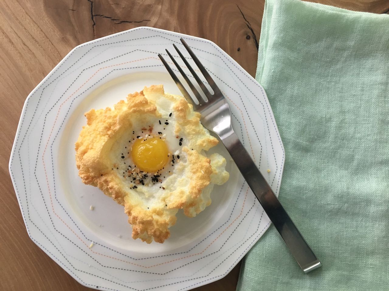 Parmesan Cloud Eggs