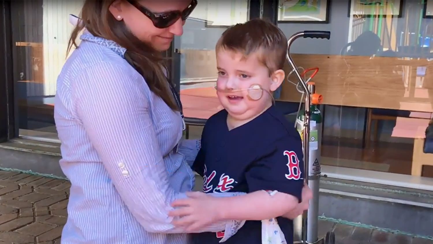 Ari Schultz, 5-year-old Red Sox fan and heart-transplant recipient