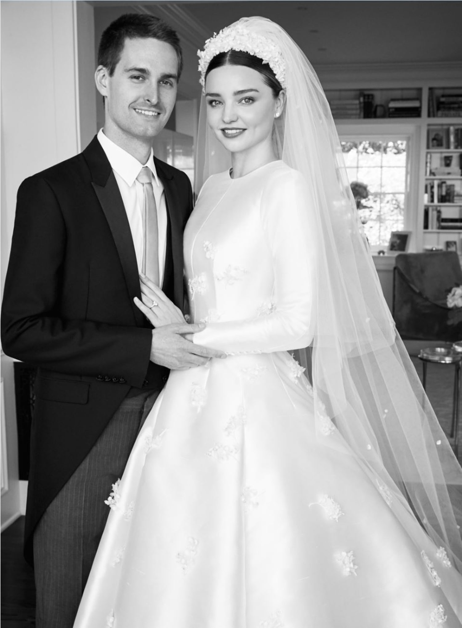 Miranda Kerr's Wedding Gown Was Inspired by This Classic Grace