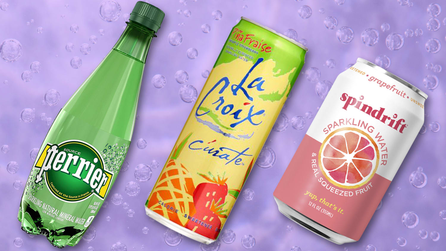 flavored sparkling water brands