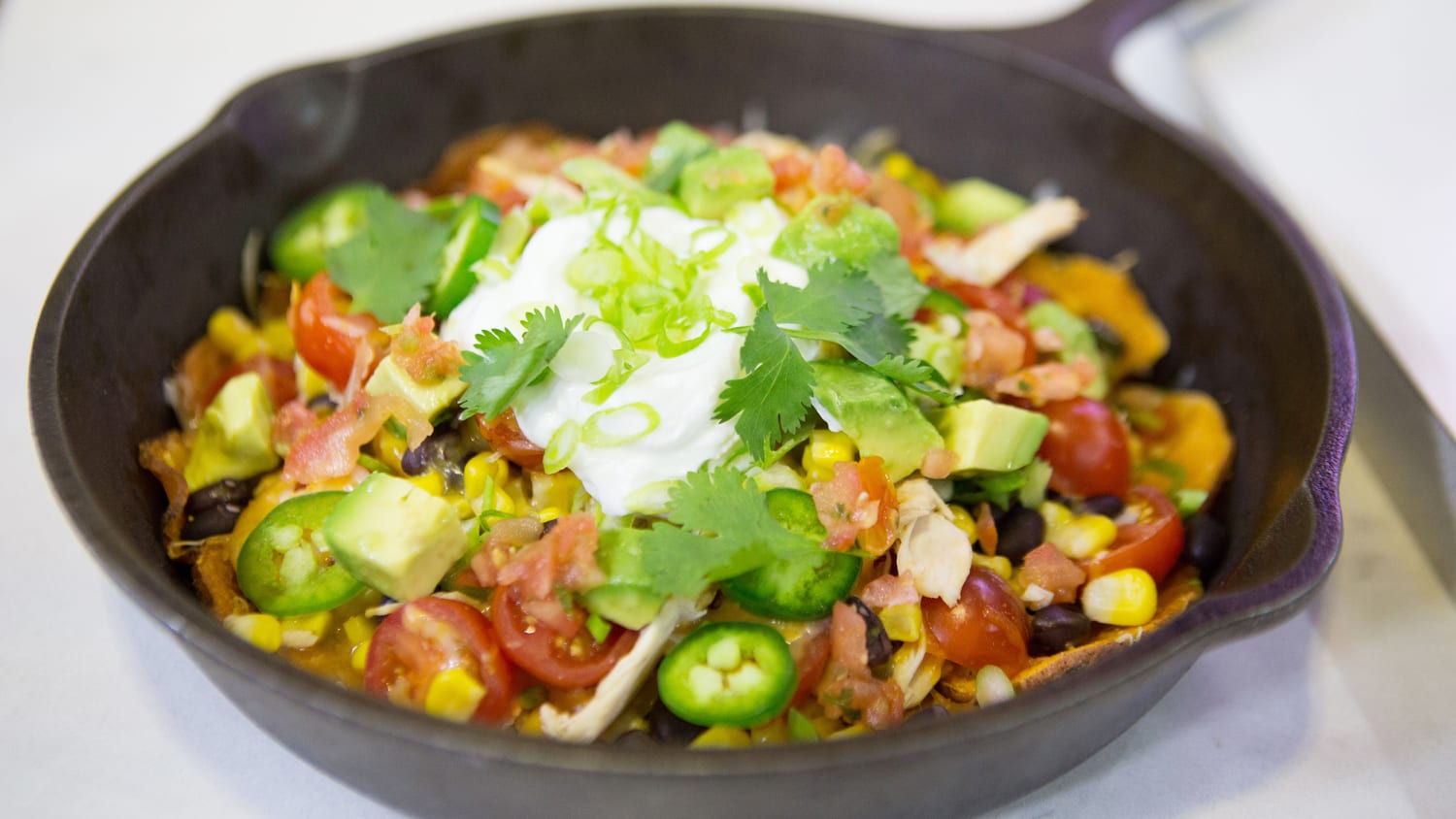 Joy Bauer's Loaded Sweet Potato Nachos Recipe