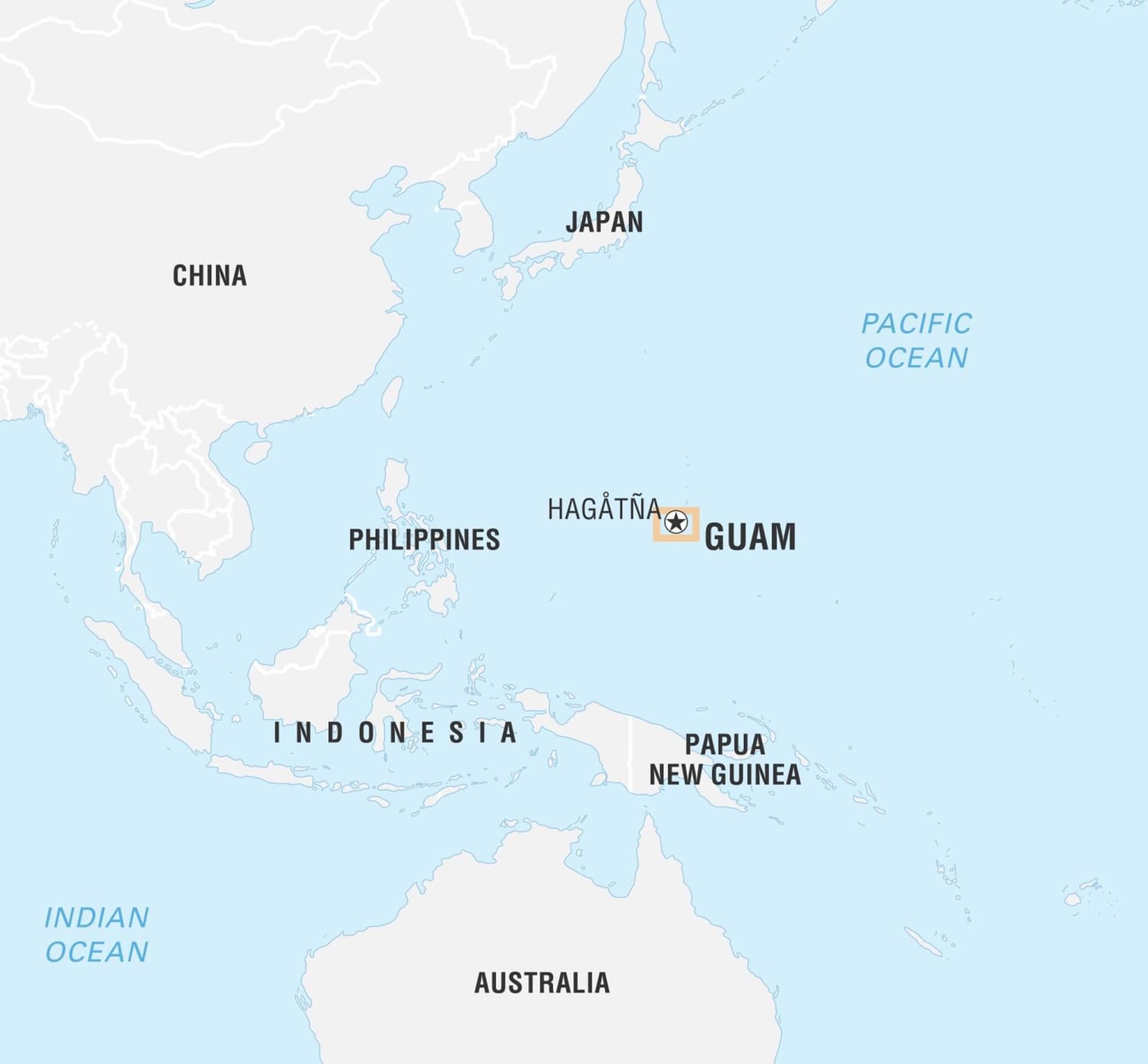 Guam Tiny Island Thrust into the Center of North Korea Dispute