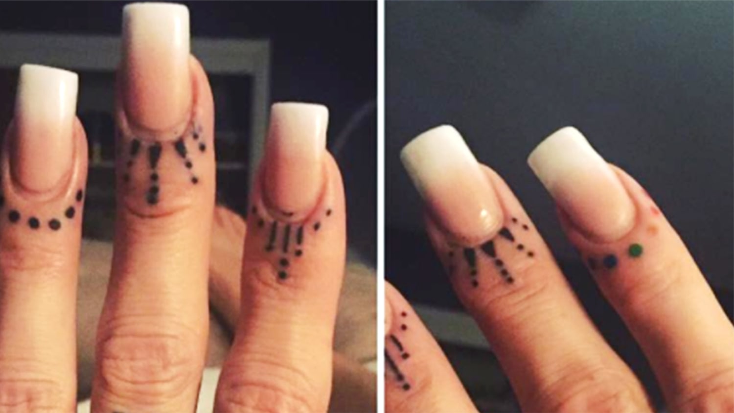 Cuticle tattoos: Beauty nail art trend sparked by Rihanna