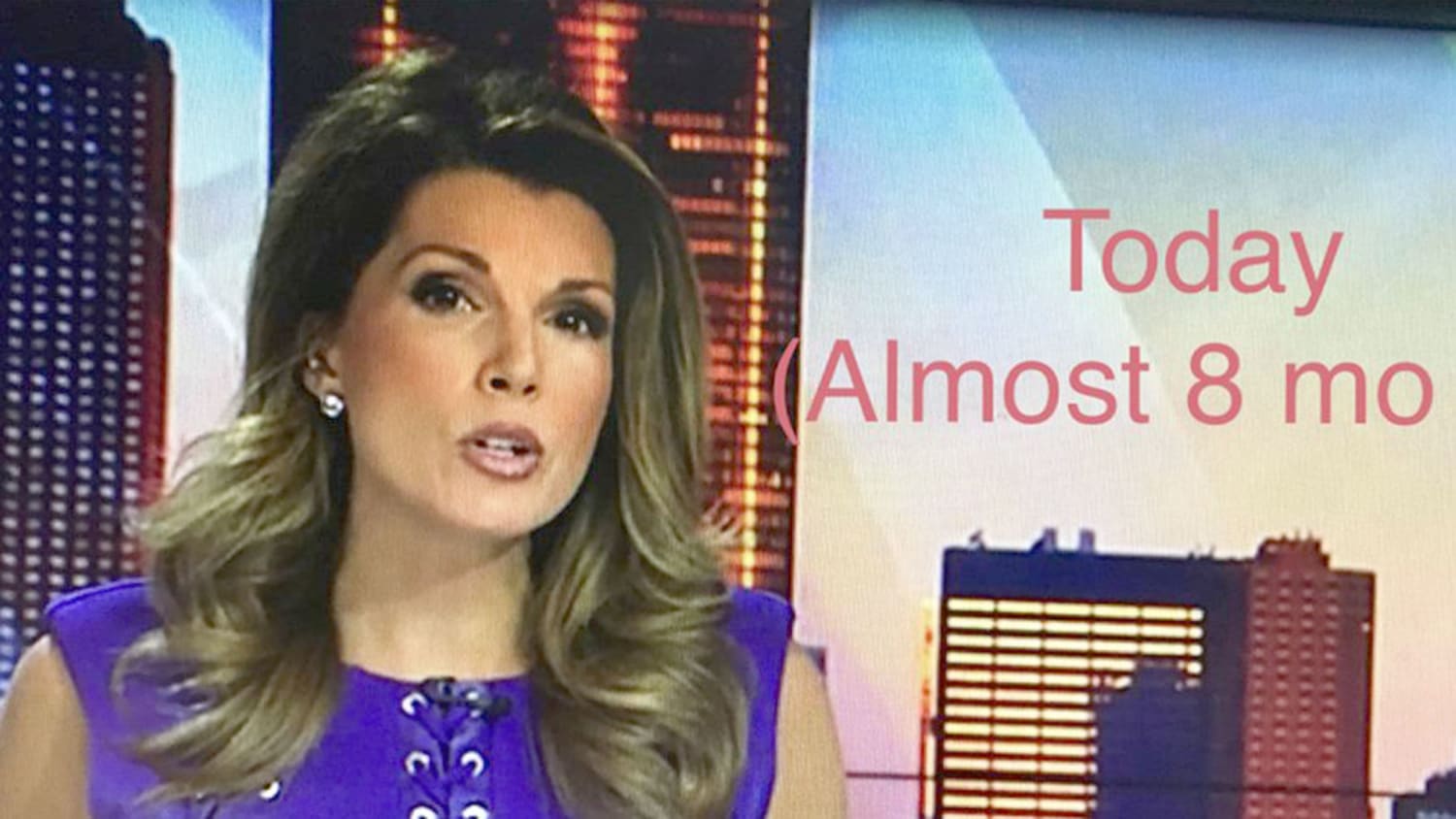 Pregnant newscaster Kristen Nicole body-shamed for maternity wear