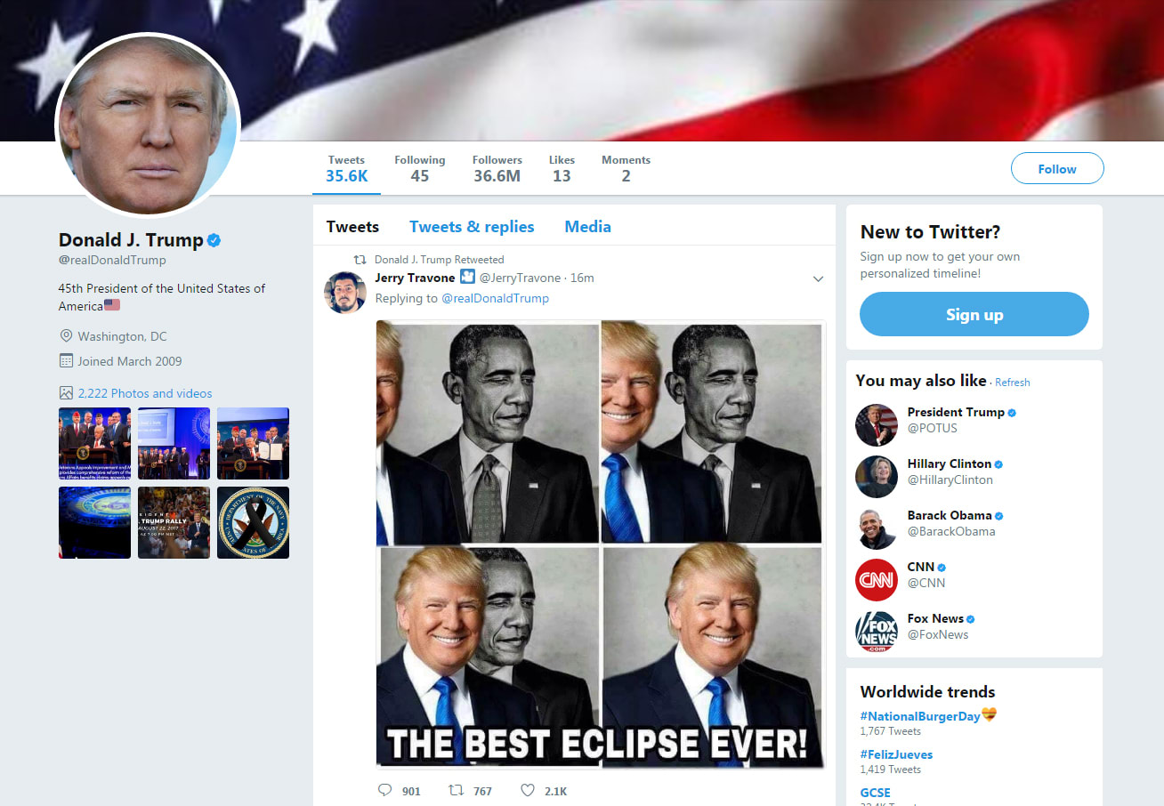 Trump Gets COVID-19—And Sets Twitter Ablaze wth Memes