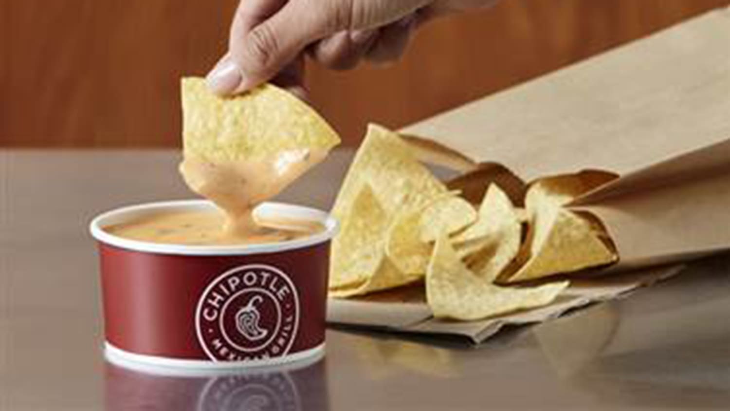 Chipotle queso dip available in restaurants nationwide