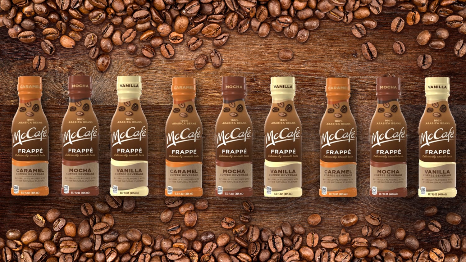 mccafe coffee bottles