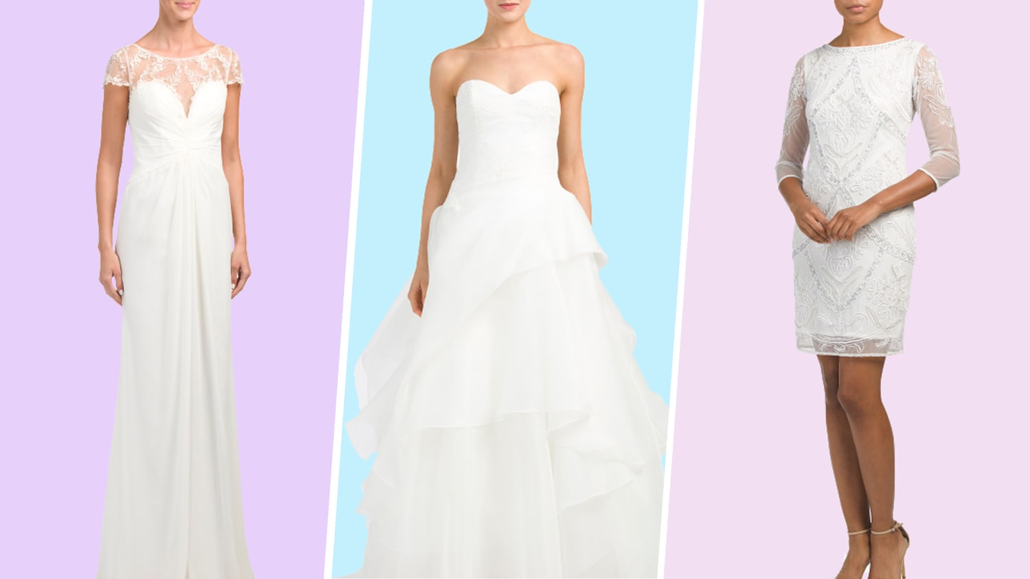 tj maxx wedding dresses