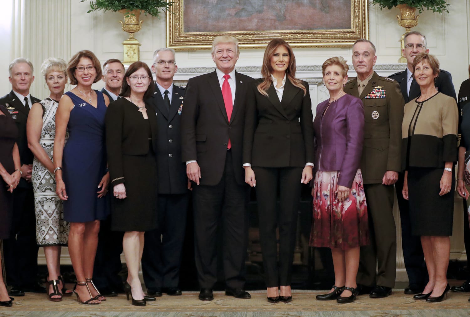 Calm Before The Storm Trump Makes Cryptic Remark At Military Dinner