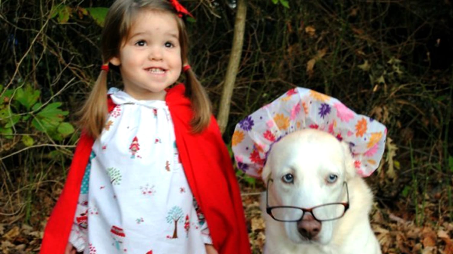 Easy kid's Halloween costume: Little Red Riding