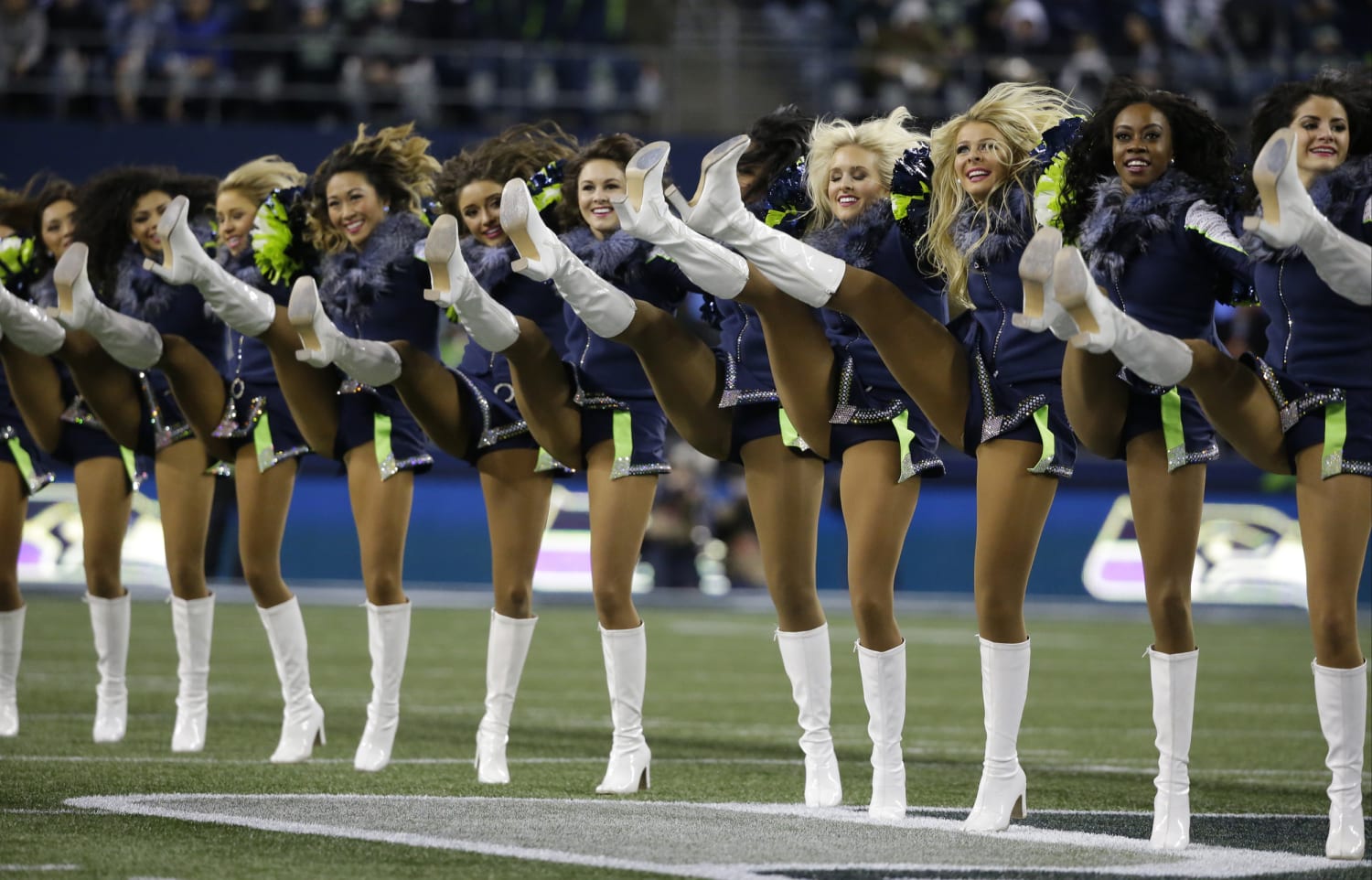 seahawks cheerleading outfit