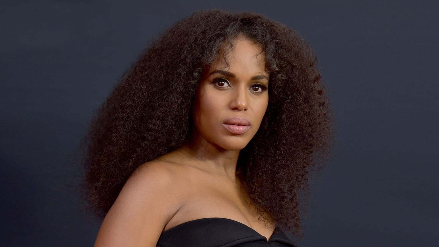 Why Scandal Star Kerry Washington Opts For Natural Look