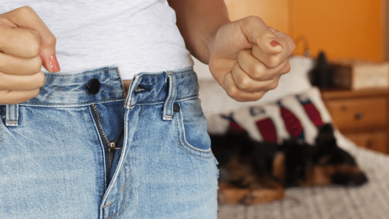 violin Gentagen Almægtig The 1 trick you need to stretch jeans that shrunk in the dryer