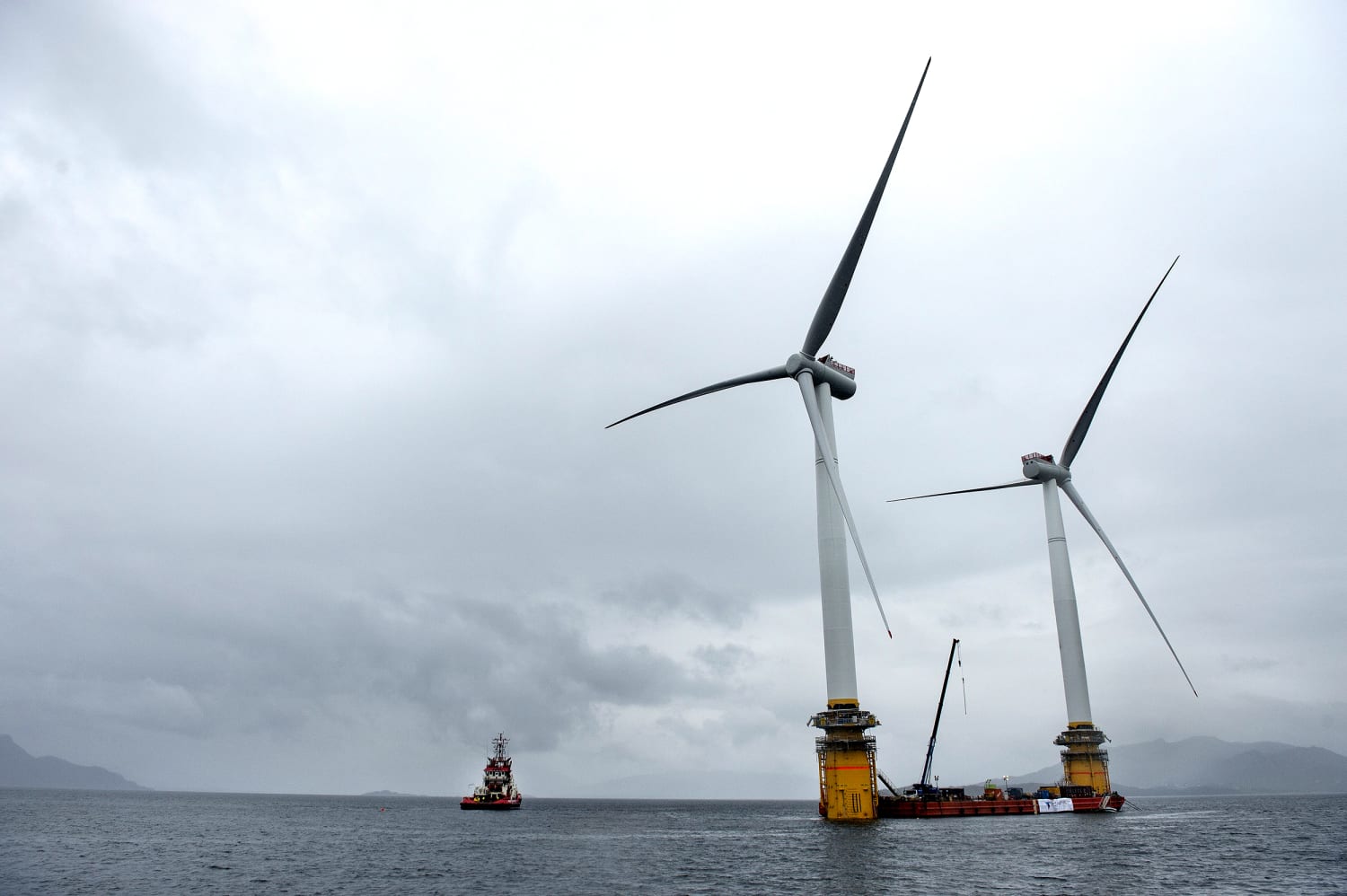 Turbines assembled in CT are part of first large offshore wind