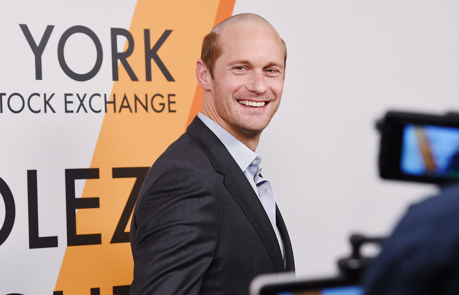 Alexander Skarsgard Shaves His Head To Look Partly Bald