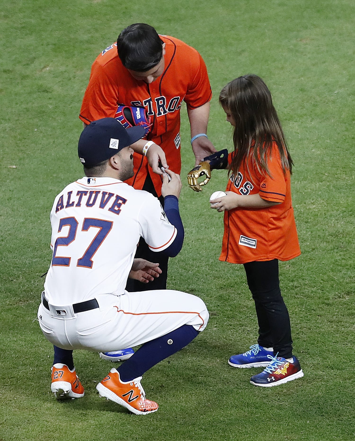 : Houston Space Baseball Astronaut Crush City Kid's Fan