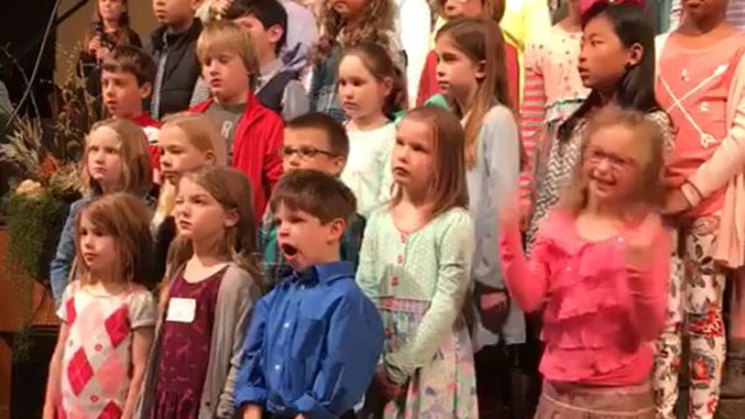 Why the video of this 6-year-old rocking out in her church choir went viral