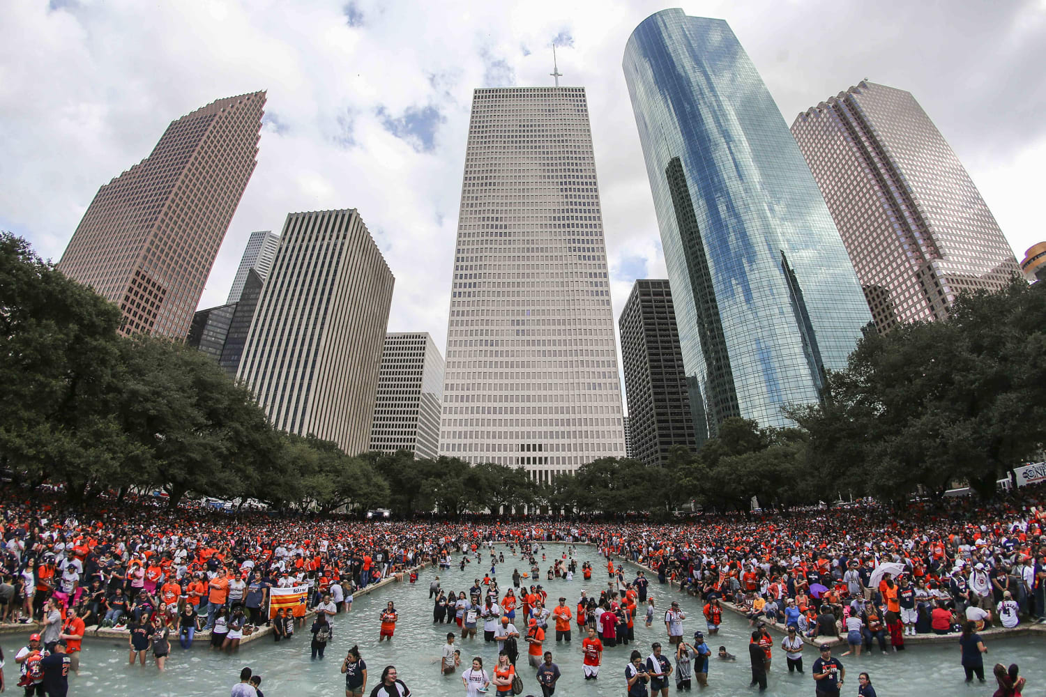 Thousands Gather to Celebrate Houston Astros World Series Championship
