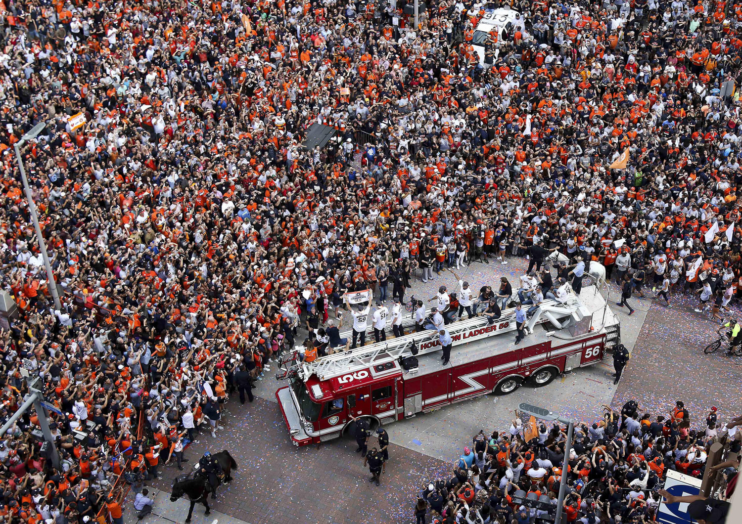 Over a million attend Astros World Series victory parade in