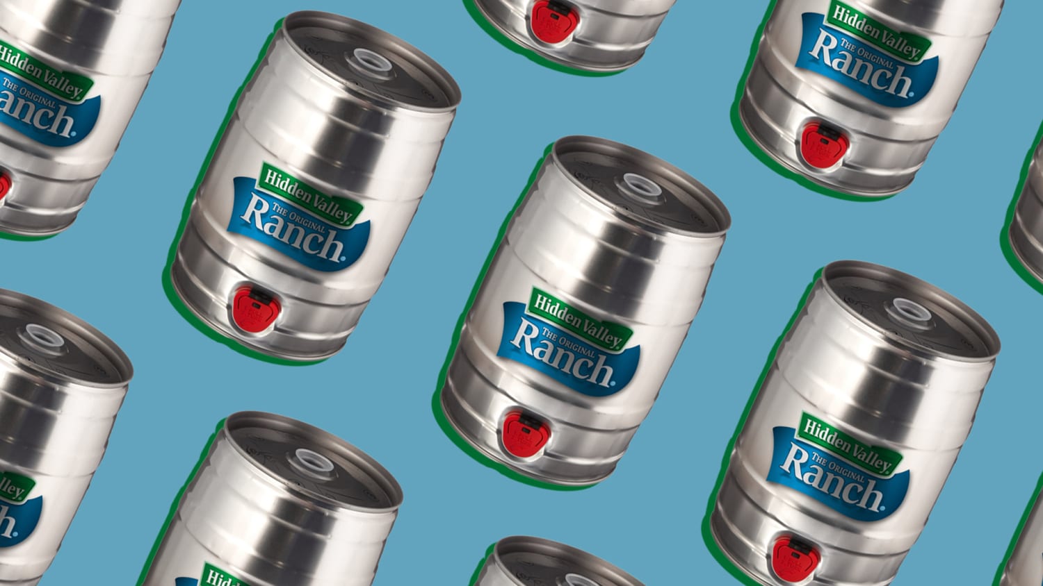 mini keg of ranch dressing Hidden Valley sells ranch dressing kegs