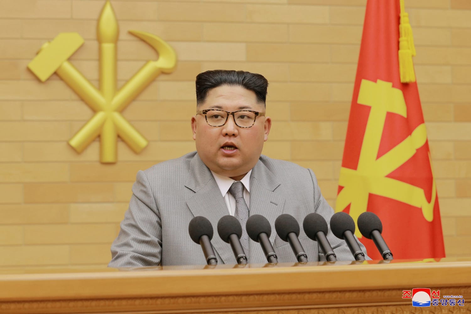 Kim Jong Un highlights his 'nuclear button,' offers Olympic talks