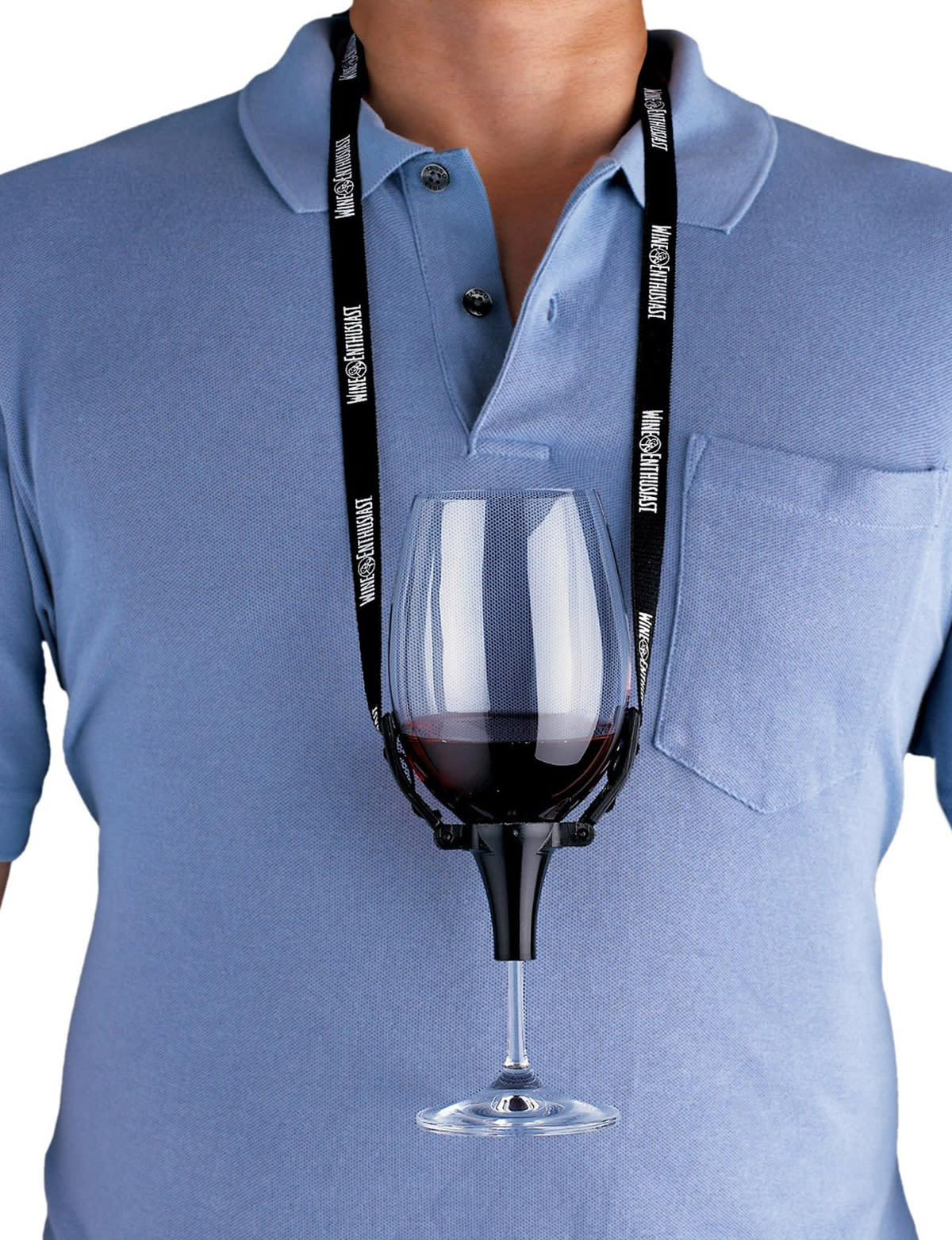 Style & Colour Choice Hang your wine glass round your neck WINE GLASS LANYARD 