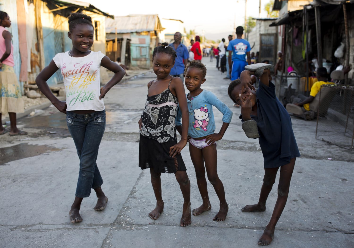Girls young haitian Young Haitian
