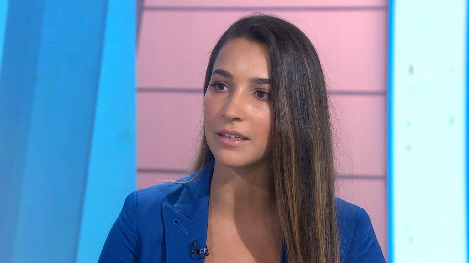 Gymnast Aly Raisman Discusses Her Stare Down With Larry Nassar