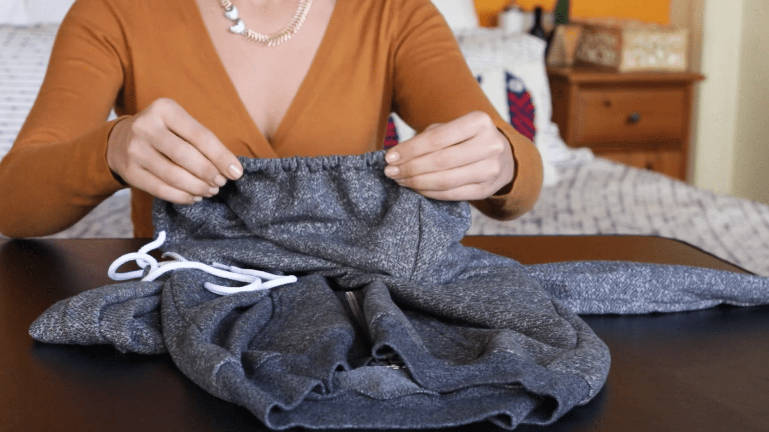 LIFE HACK: How To Replace a Drawstring in Your Hoodie or Sweats 