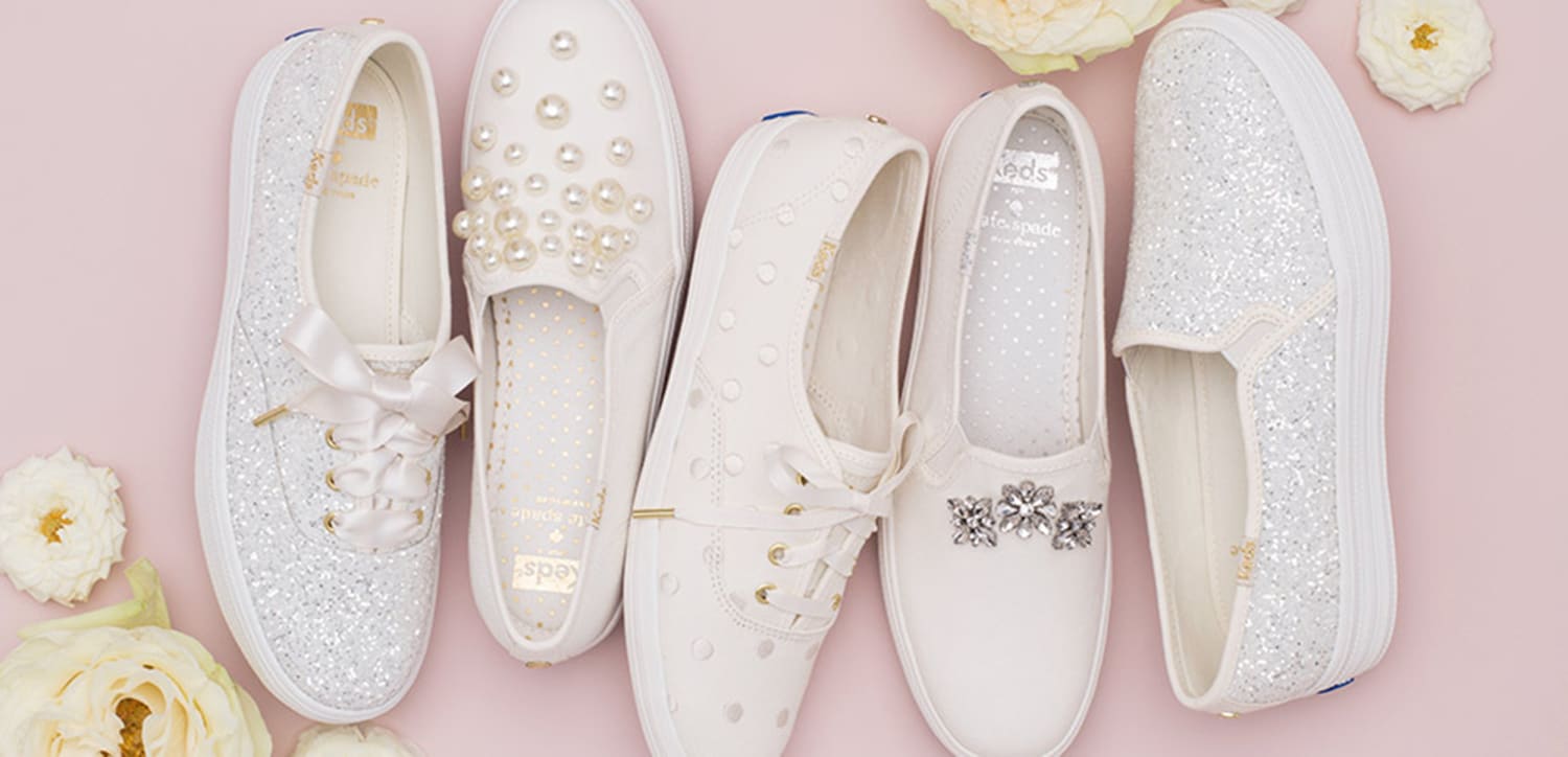 Keds and Kate Spade created a sneakers wedding collection