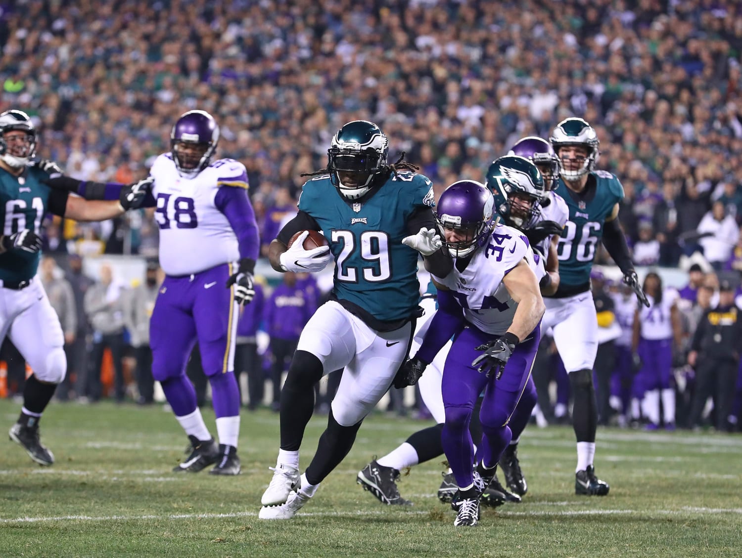 LeGarrette Blount - NFC Championship - Minnesota Vikings v