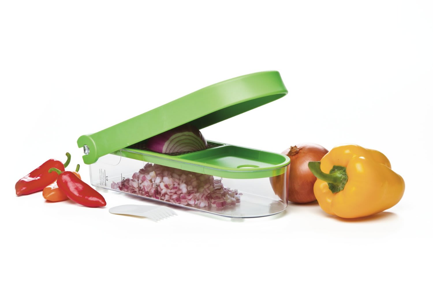 How To Chop Veggies Fast And Easy With The Onion Chopper