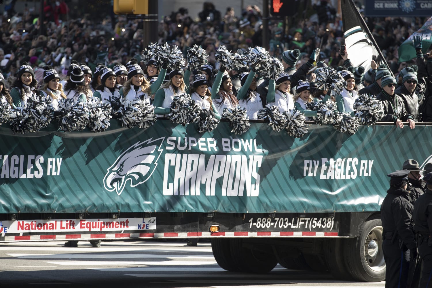 Relive the Philadelphia Eagles Super Bowl parade with the best