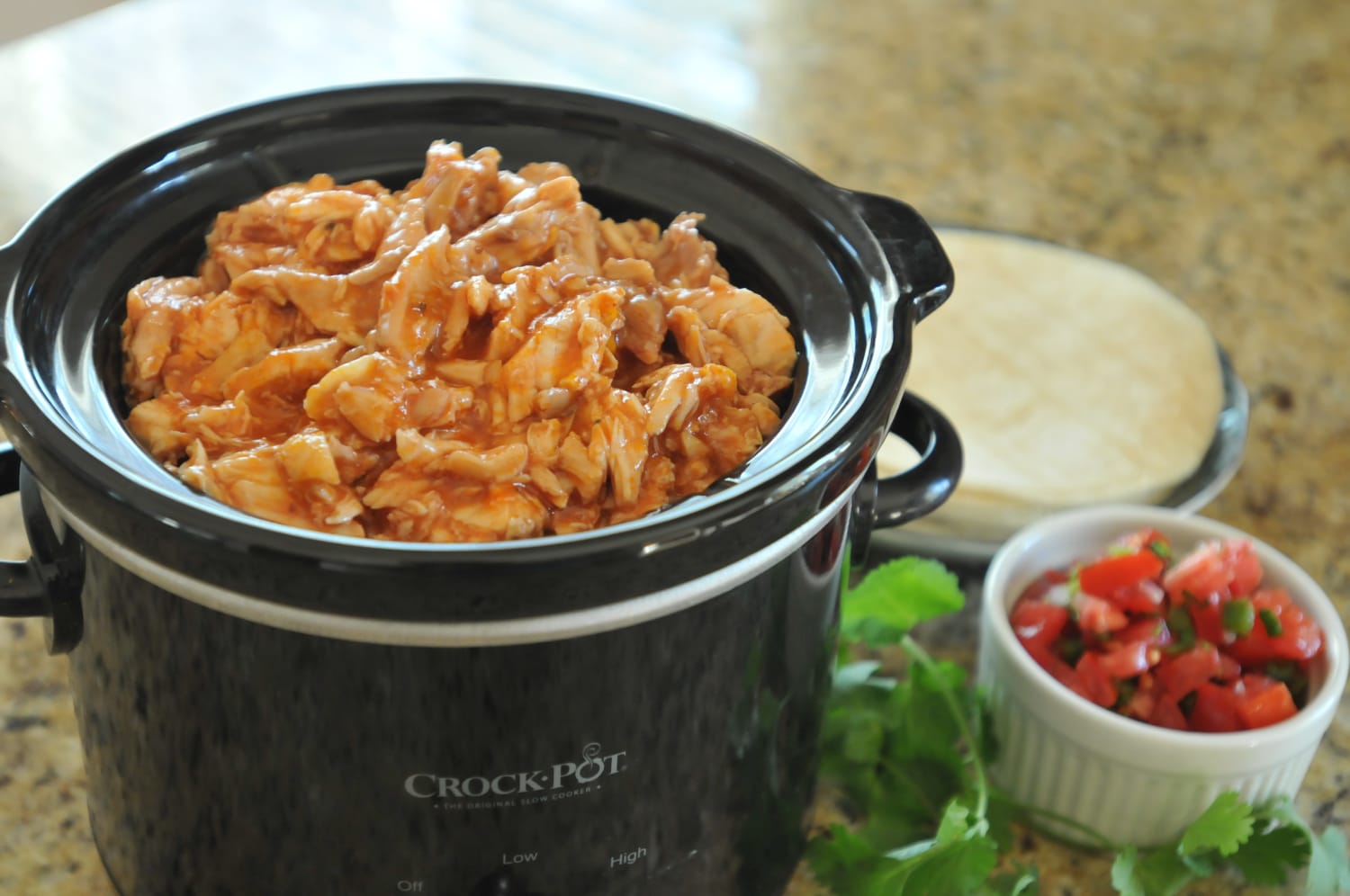 Frozen Chicken in Crockpot