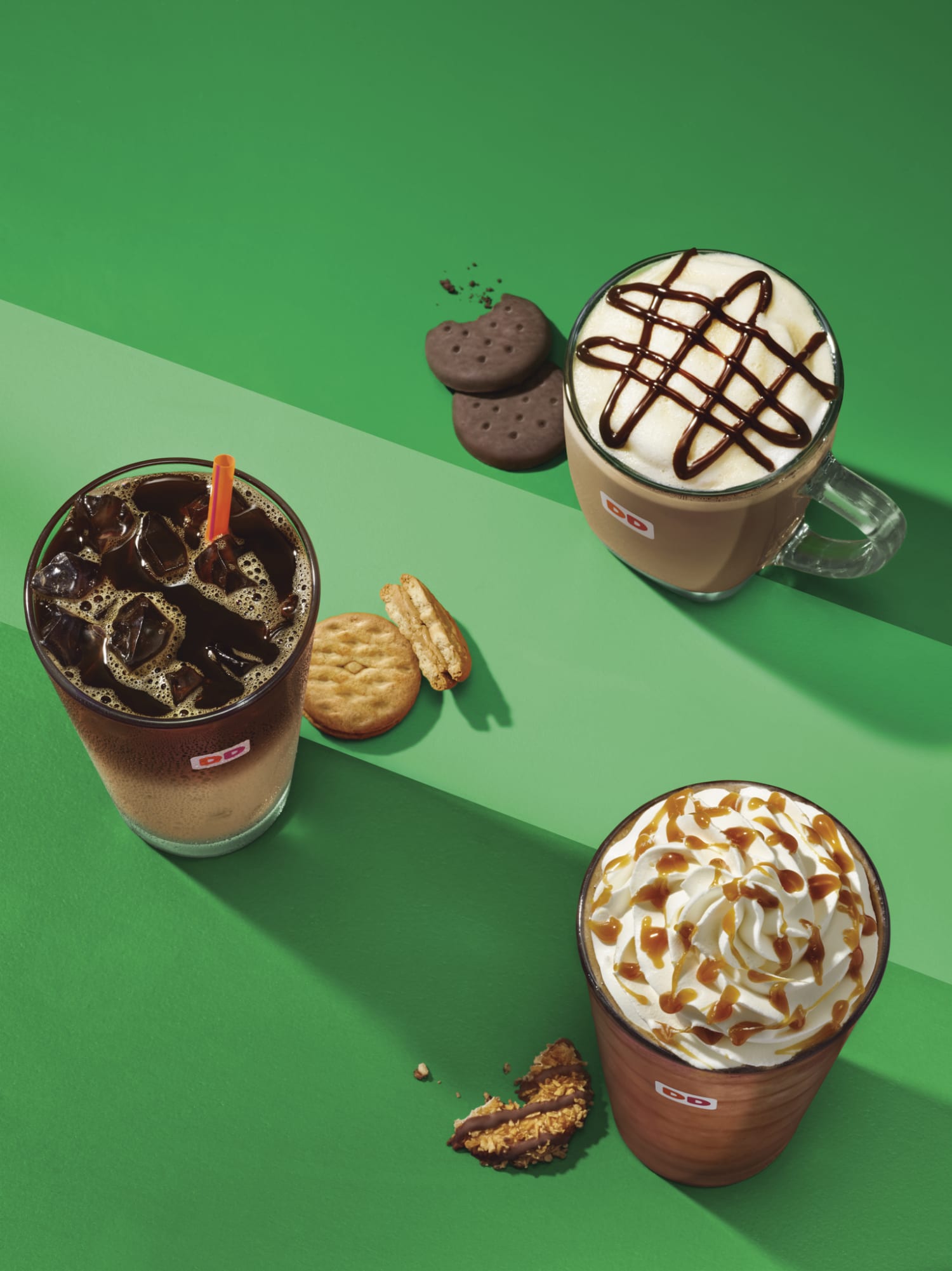 coconut caramel latte dunkin donuts