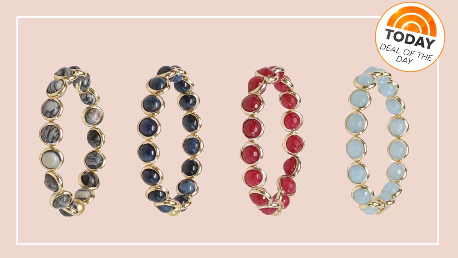 Deal of the Day: 50 percent off Brett Lauren beaded bracelets