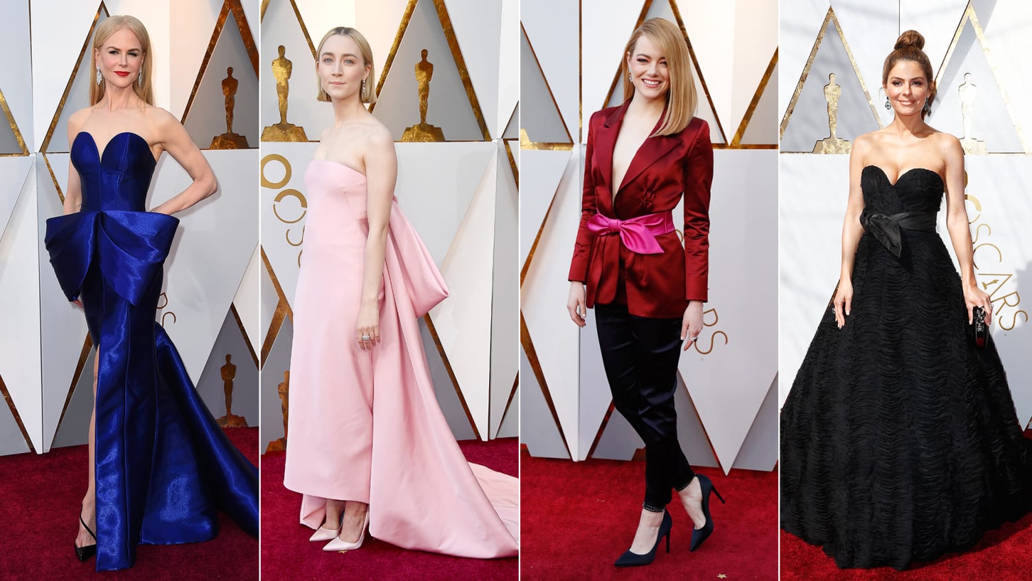 Emma Stone Rocks Chic Pantsuit at Oscars 2018!