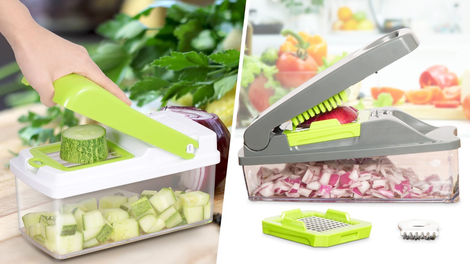 Onion Chopper The Quick, Safe and Simple Way to Chop up Your Fruits and  Vegetables.