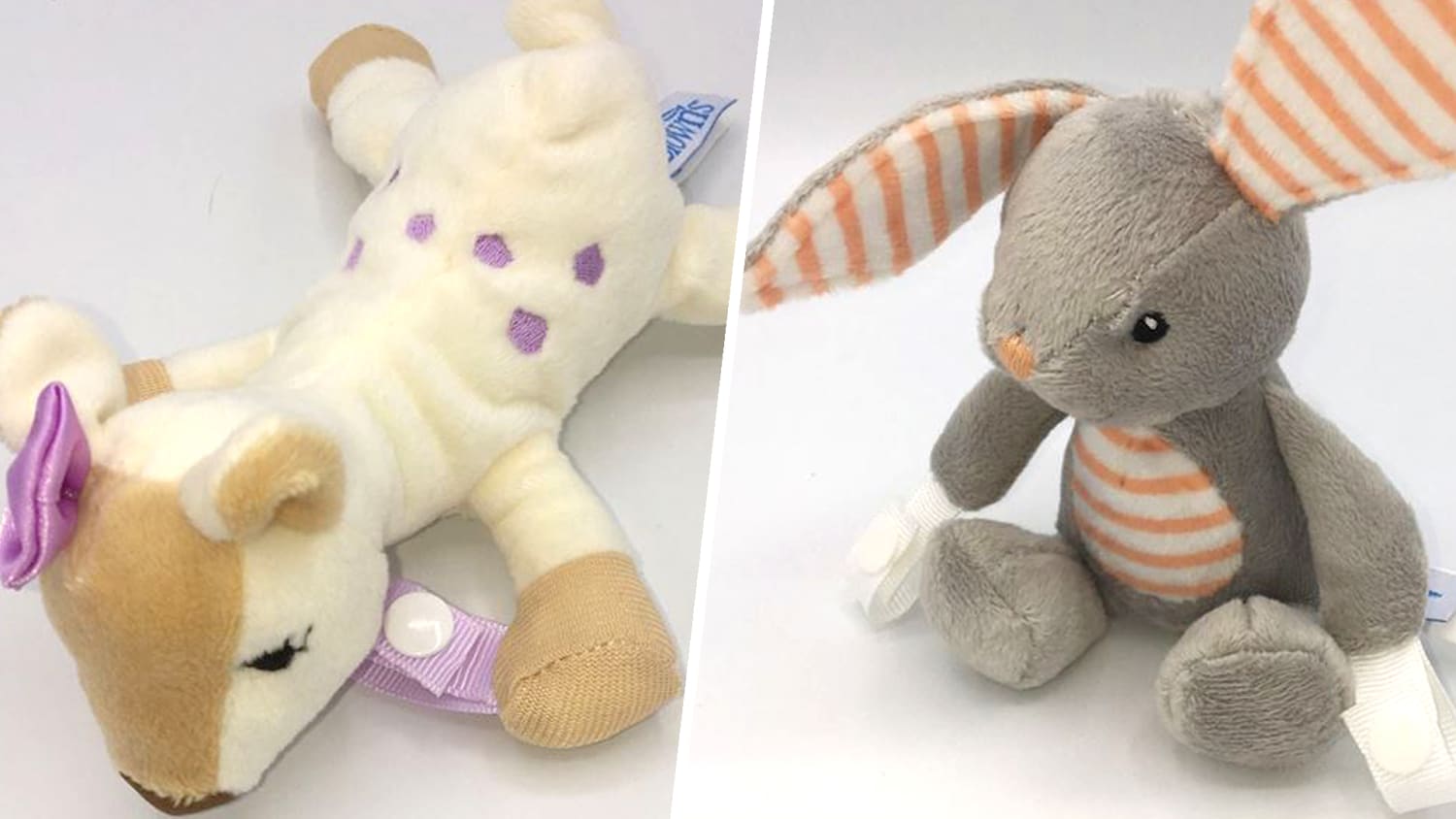 Dr. Brown's Lovey pacifiers & holders are being recalled