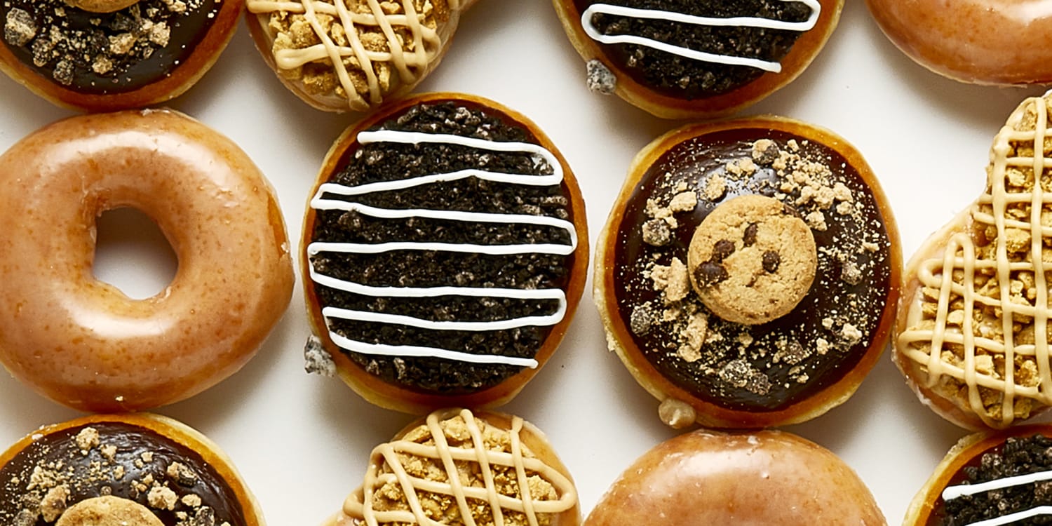 Krispy Kreme 3 new cookie-flavored doughnuts taste test