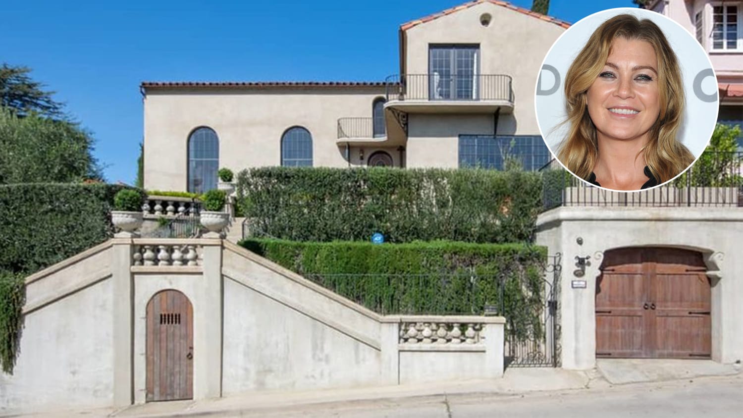 Actress Ellen Pompeo's House in Los Angeles