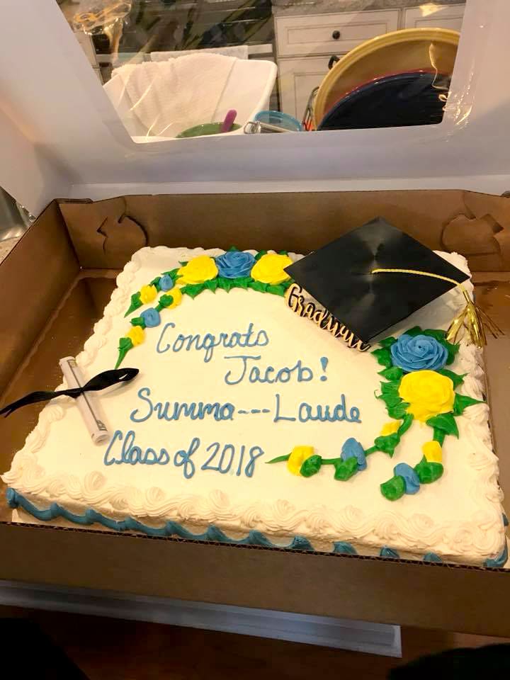 Grocery Sees Dirty Word In Summa Cum Laude Censors Cake