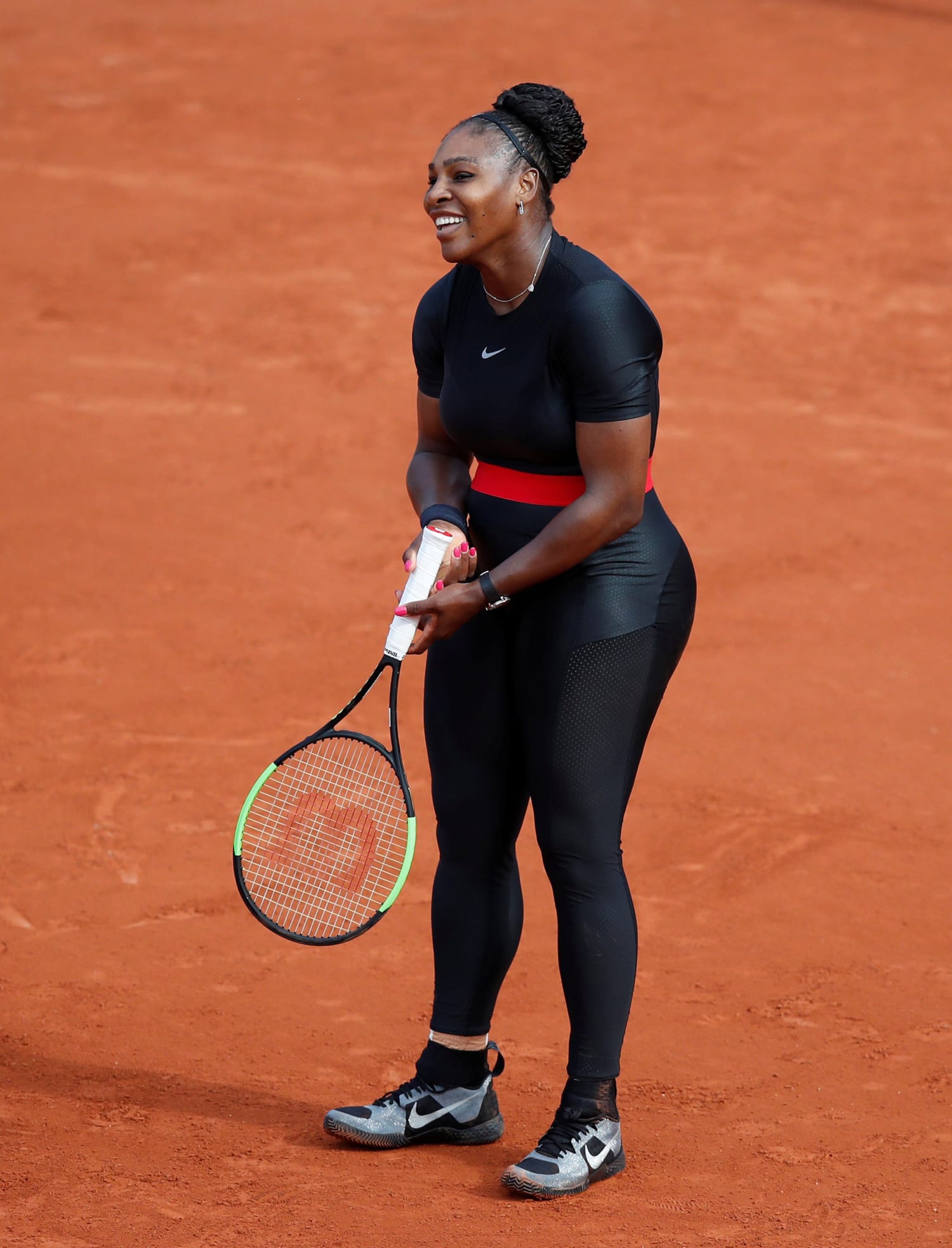 Williams wore a at the 2018 French Open 'for all the moms out there'