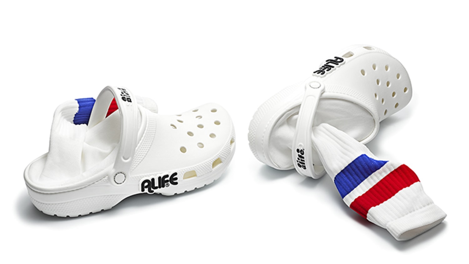 Crocs with socks attached? Brand teams 