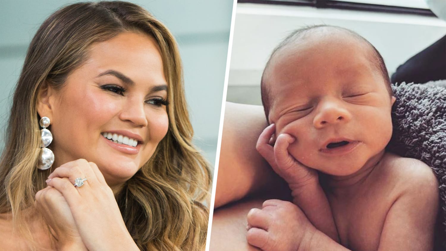 Chrissy Teigen Gives Birth to Baby #4