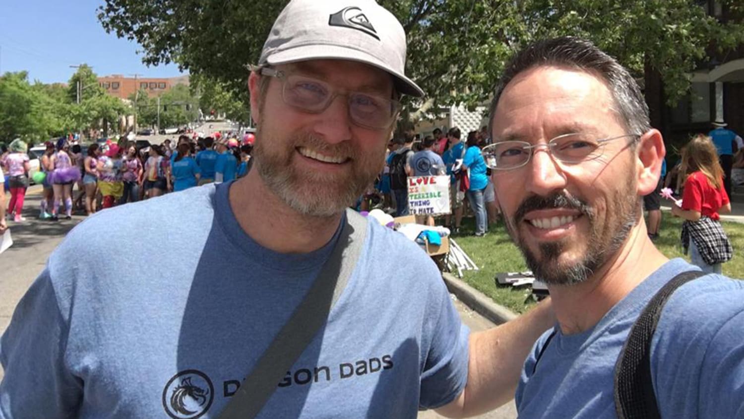 Mormon dads of LGBTQ kids created a community where they find support and pride