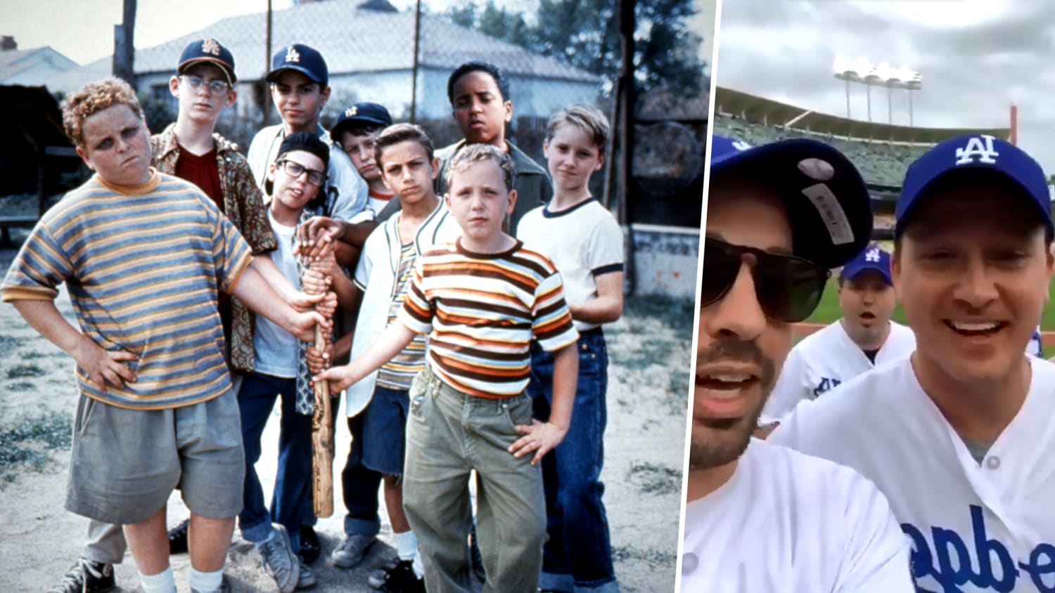 The Sandlot' cast reunites (and takes to the field) for 25th anniversary!