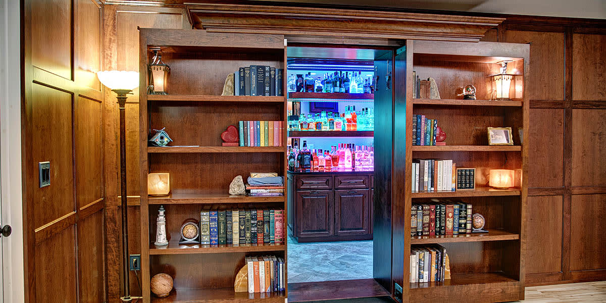 Creative Home Engineering builds secret doors and passageways